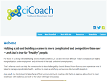 Tablet Screenshot of cicoach.com